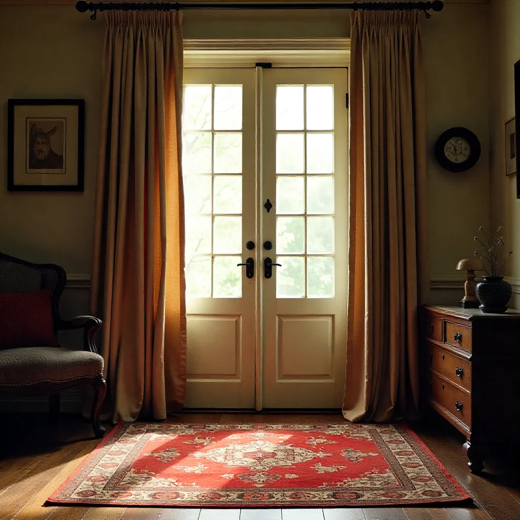 Steaming heavy drapes for maintenance